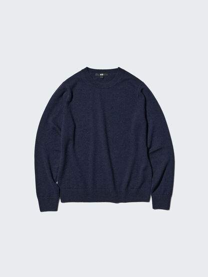 pull bleu marine
