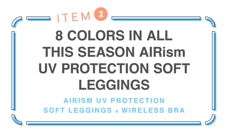 Women AIRism Soft UV Protection Leggings