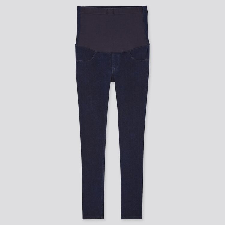 マタニティウルトラストレッチデニムレギンスパンツ