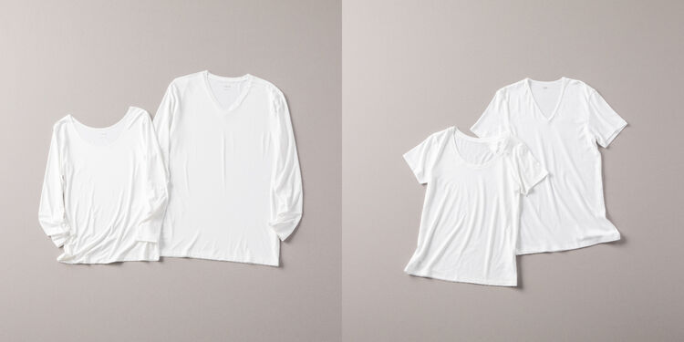 白のエアリズムインナー