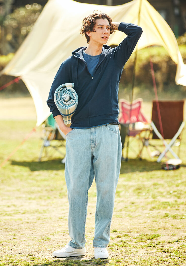 MEN AIRism UV Protection Full-zip Hoodie