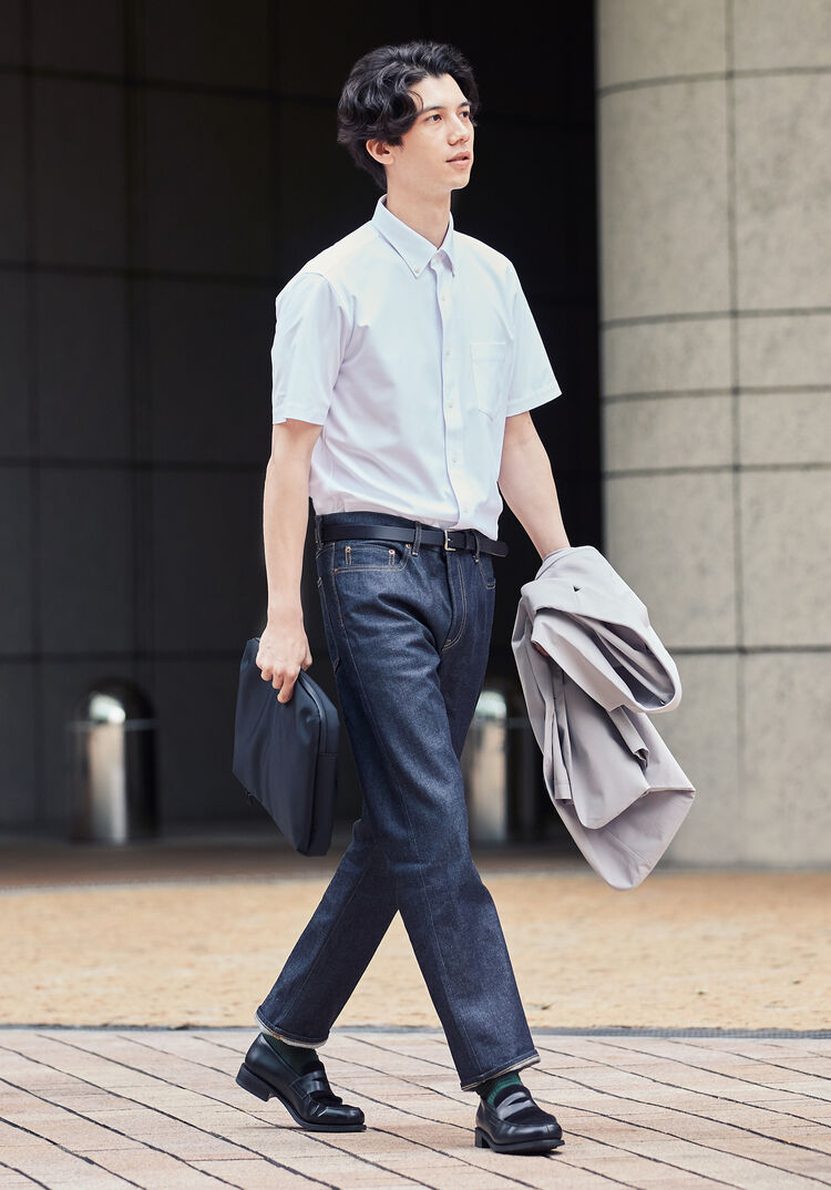 Non Iron Jersey Long Sleeve Shirt