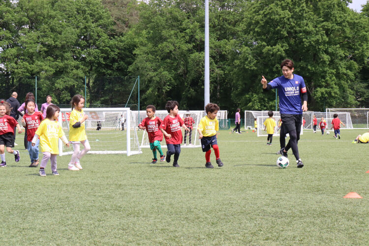 Transcending cultural and language barriers,  and nurturing children’s dreams through soccer