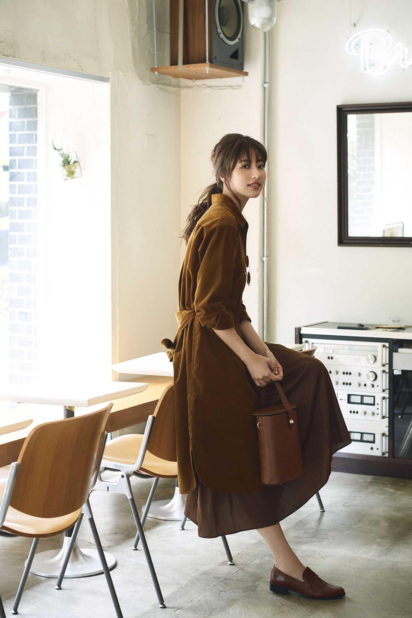 uniqlo corduroy dress