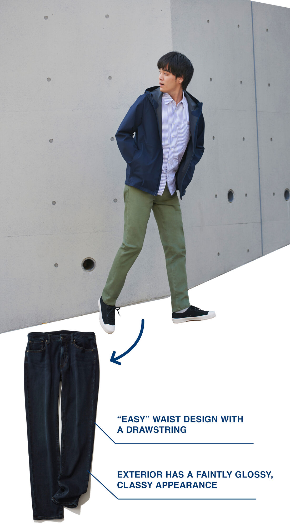 Ultra Stretch Skinny Fit Color Jeans