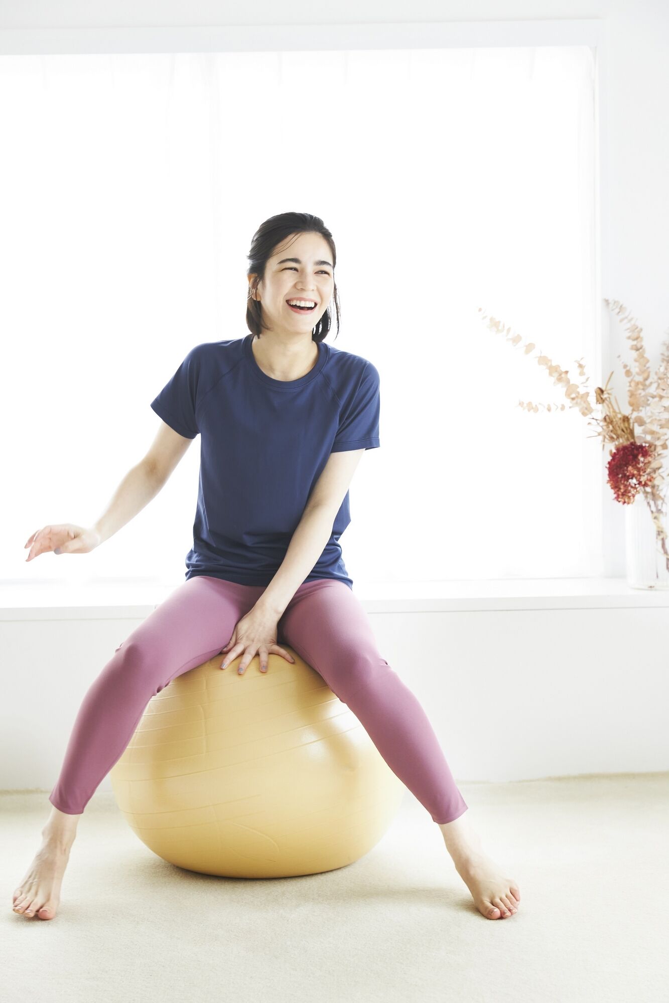 Women AIRism Mapping Crew Neck Short-Sleeve T-Shirt