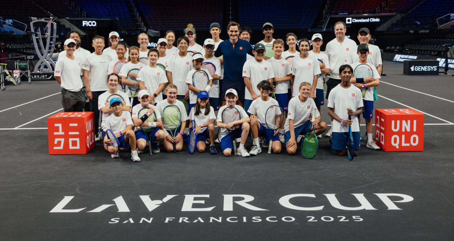 UNIQLO and Roger Federer Host Special Event in San Francisco Today to Develop Promising Young US Tennis Talent