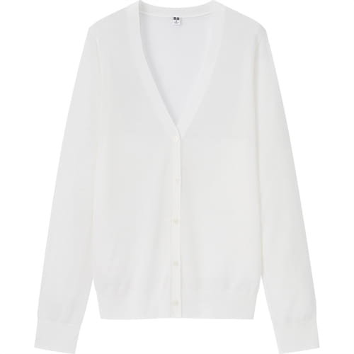 LIGHT V NECK LONG SLEEVE CARDIGAN