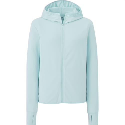 AIRism UV PROTECTION MESH FULL-ZIP LONG SLEEVE HOODIE