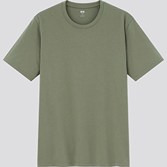 MEN SUPIMA© COTTON CREW NECK SHORT-SLEEVE T-SHIRT