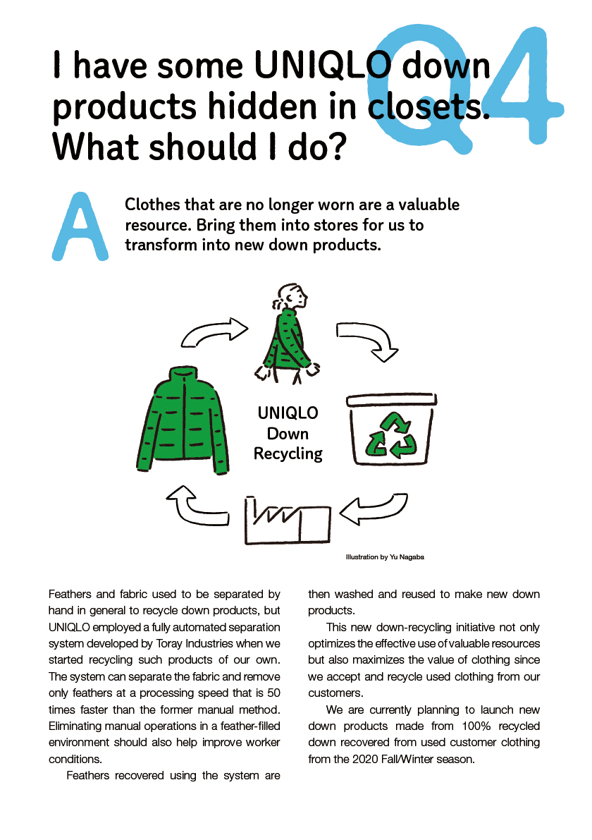 uniqlo sustainability report