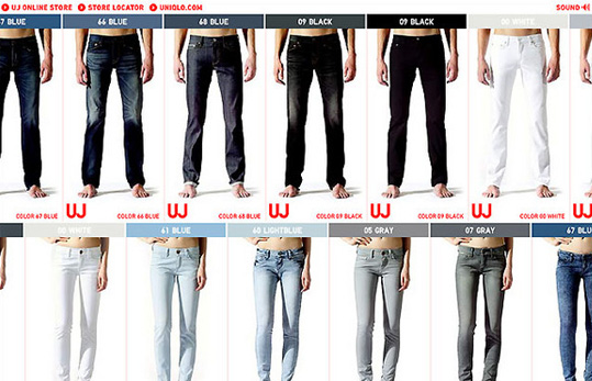 uj uniqlo jeans