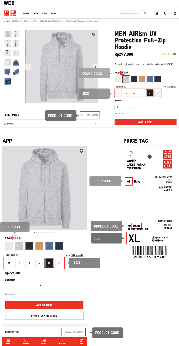 UNIQLO - BULK PURCHASE