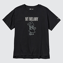 Sanrio Characters: Kuromi & My Melody UT (Short Sleeve Graphic T-Shirt)