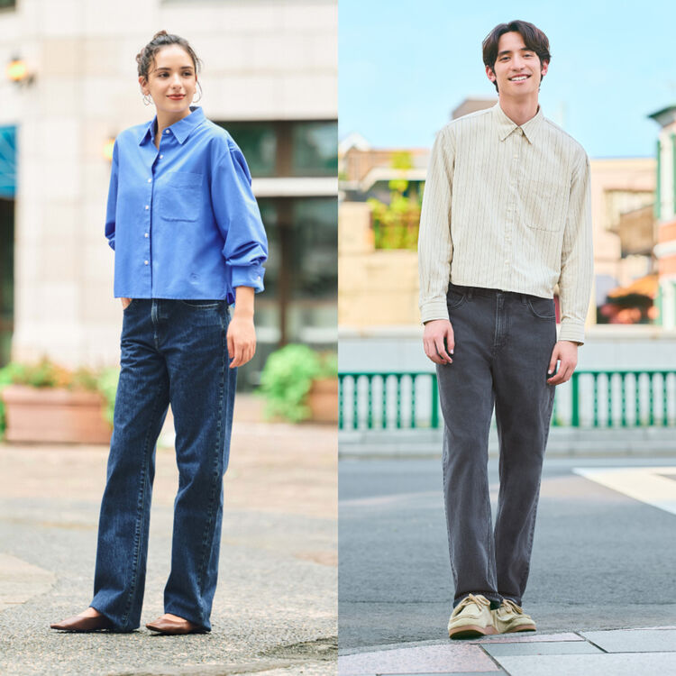 Simple, versatile colors and stripes that look good on anyone.