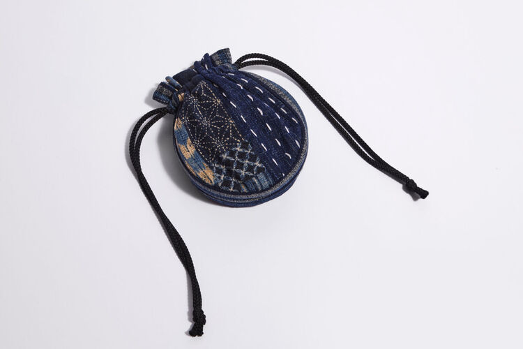 Image of a Sashiko bag charm