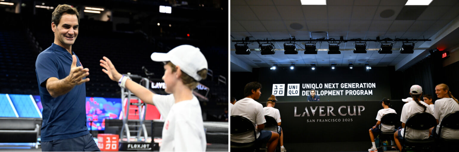 UNIQLO and Roger Federer Host Special Event in San Francisco Today to Develop Promising Young US Tennis Talent