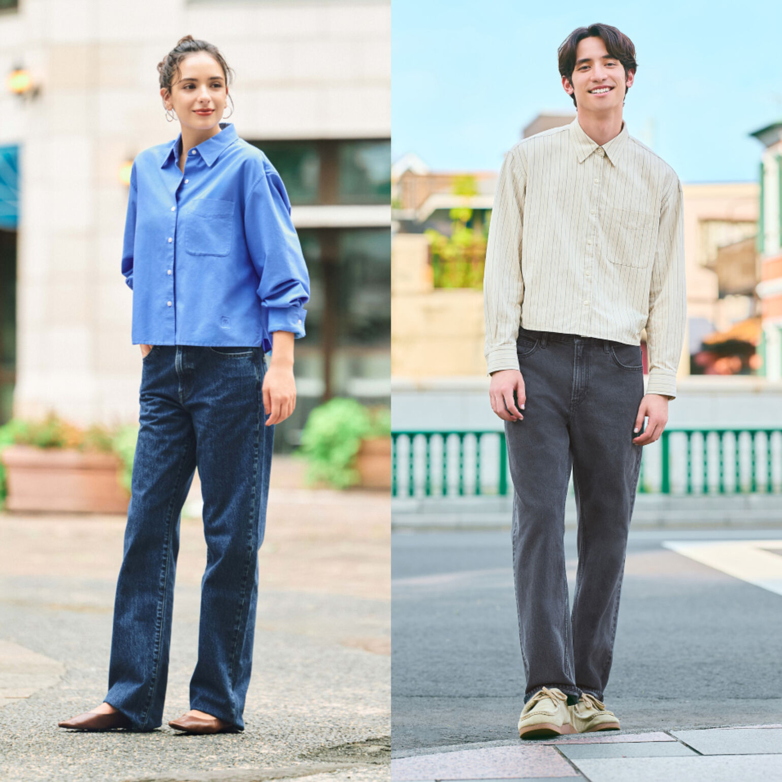 Simple, versatile colors and stripes that look good on anyone.