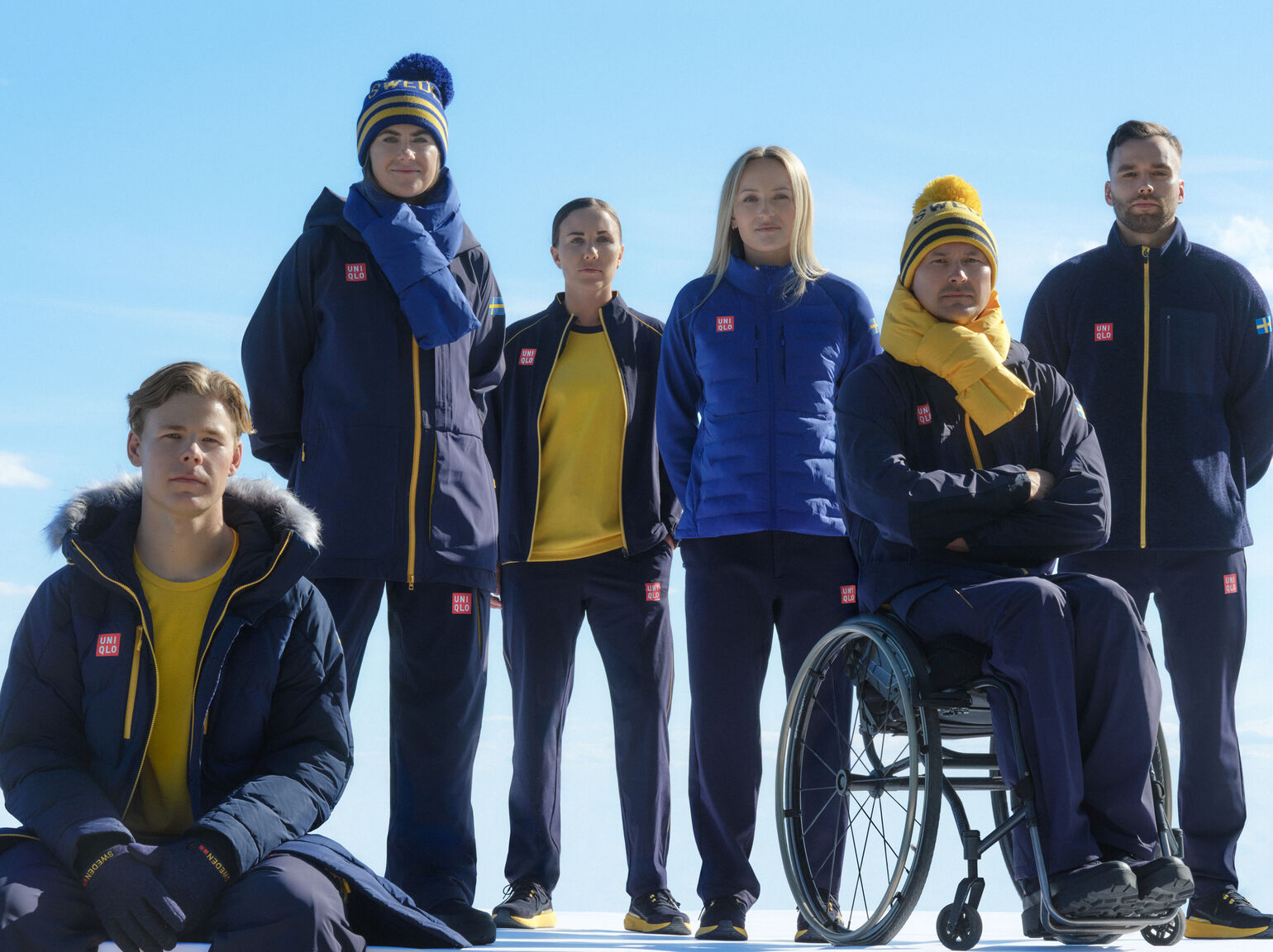 Image of members of the UNIQLO Team Sweden