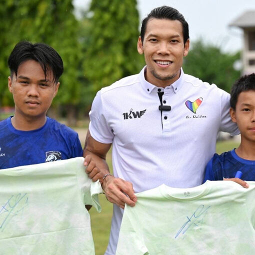 Sep 10, 2024 | UNIQLO supports Kawin Academy by donating DRY-EX T-shirts to Wat Bang Ma School, Lamphun Province.