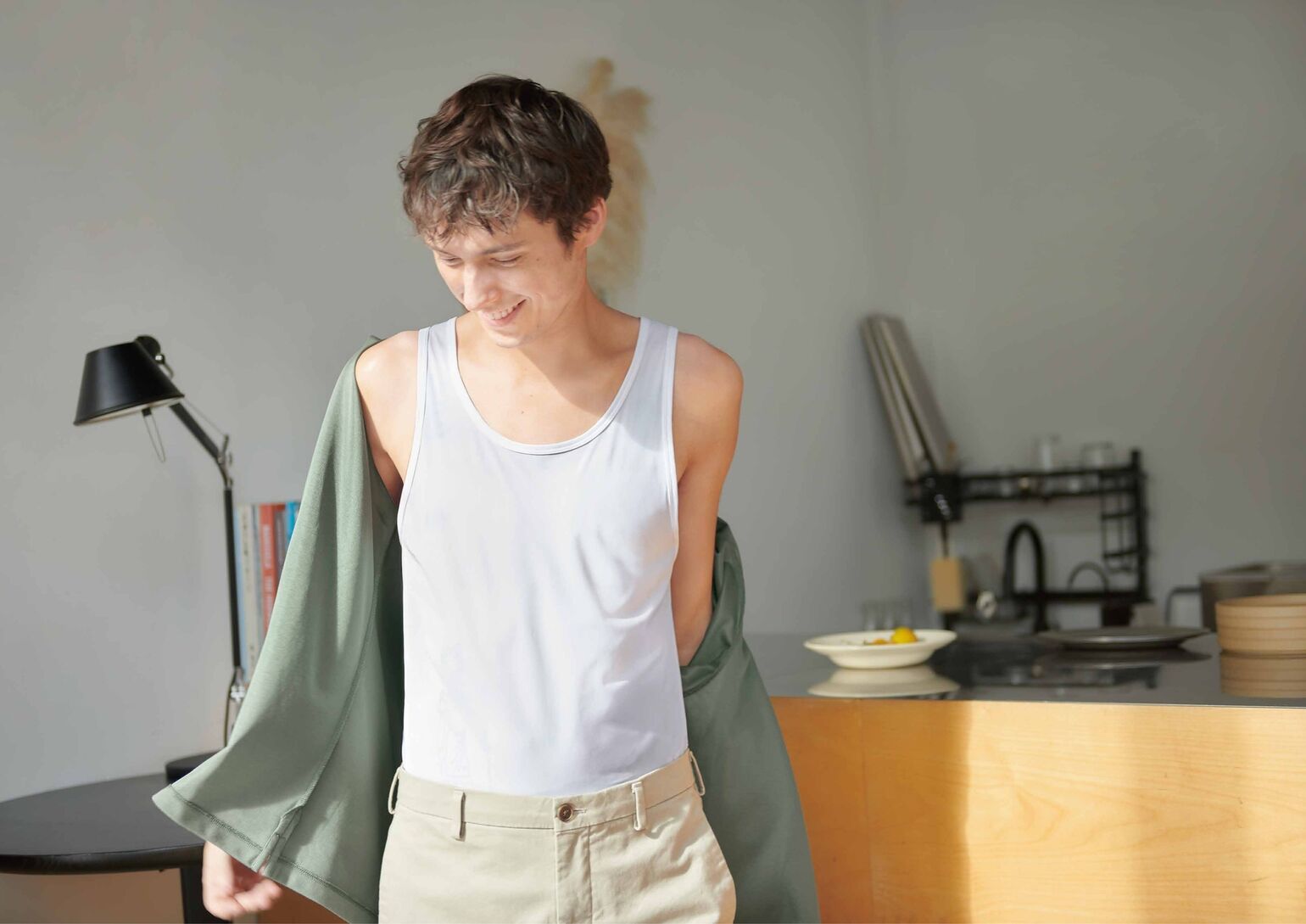 เสื้อกล้ามซับในผู้ชาย สวมใส่ใต้เชิ้ตแล้วดูเรียบเท่
