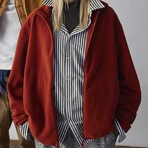 男裝 刷毛外套 (長袖)