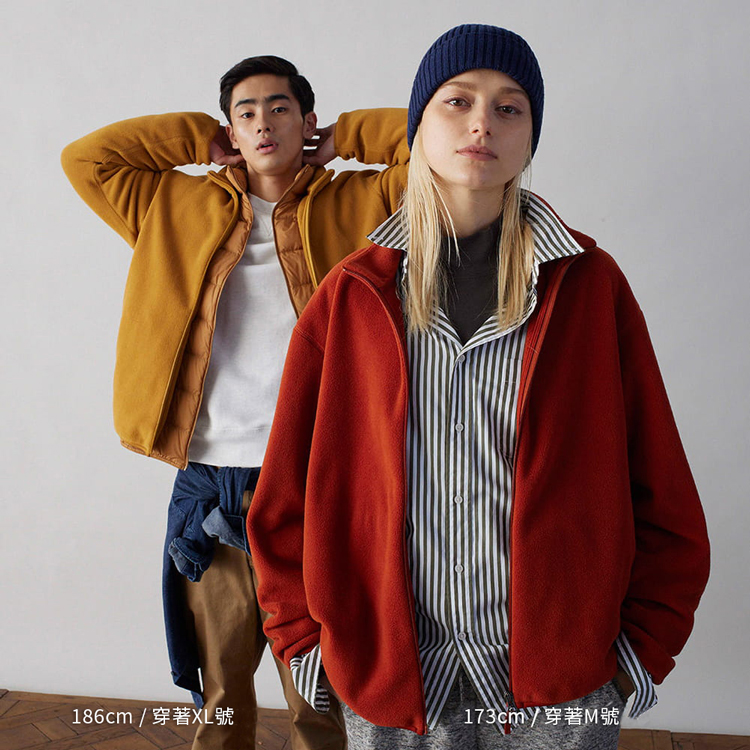 男裝 刷毛外套 (長袖)