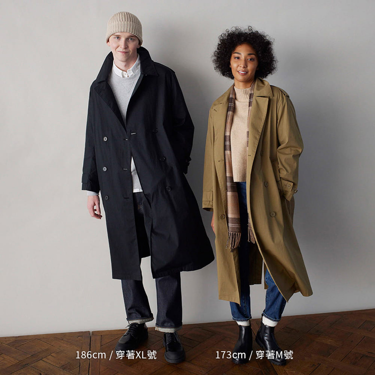 女裝 雙排釦風衣外套