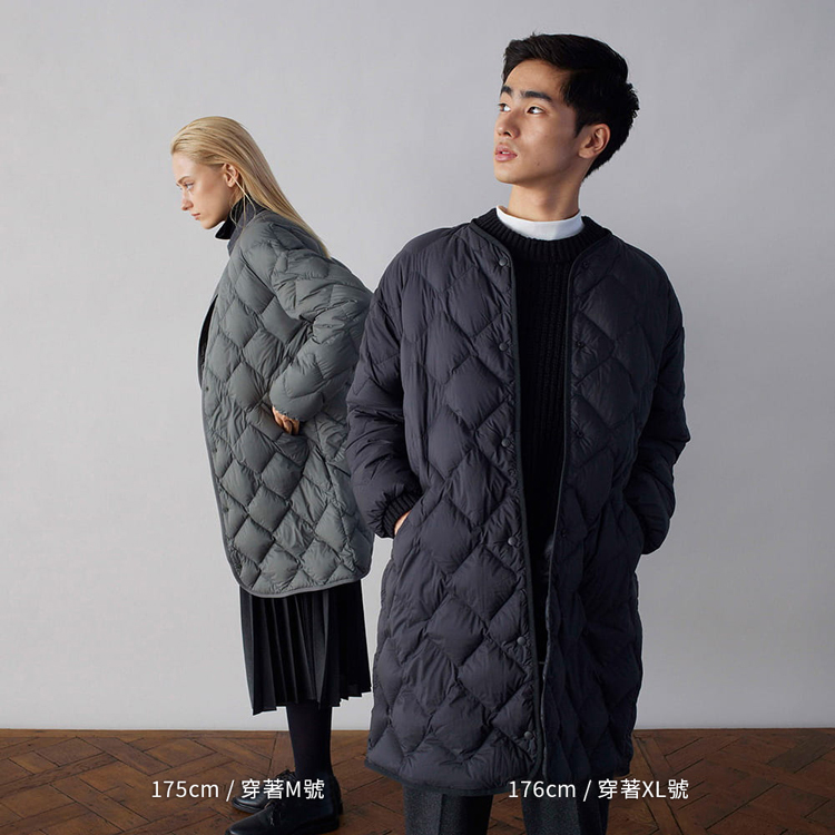 女裝 特級極輕羽絨寬版大衣