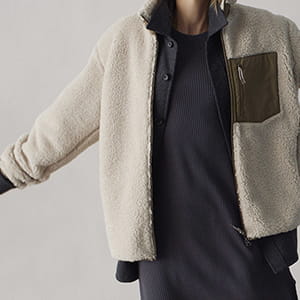 男裝 防風刷毛外套 (長袖)