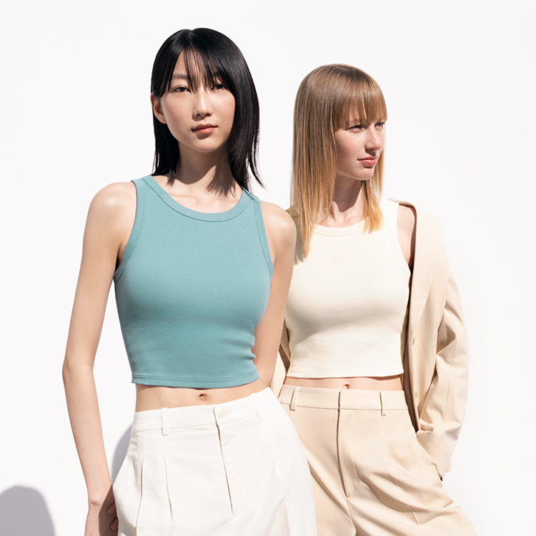 BRATOP 削肩短版背心