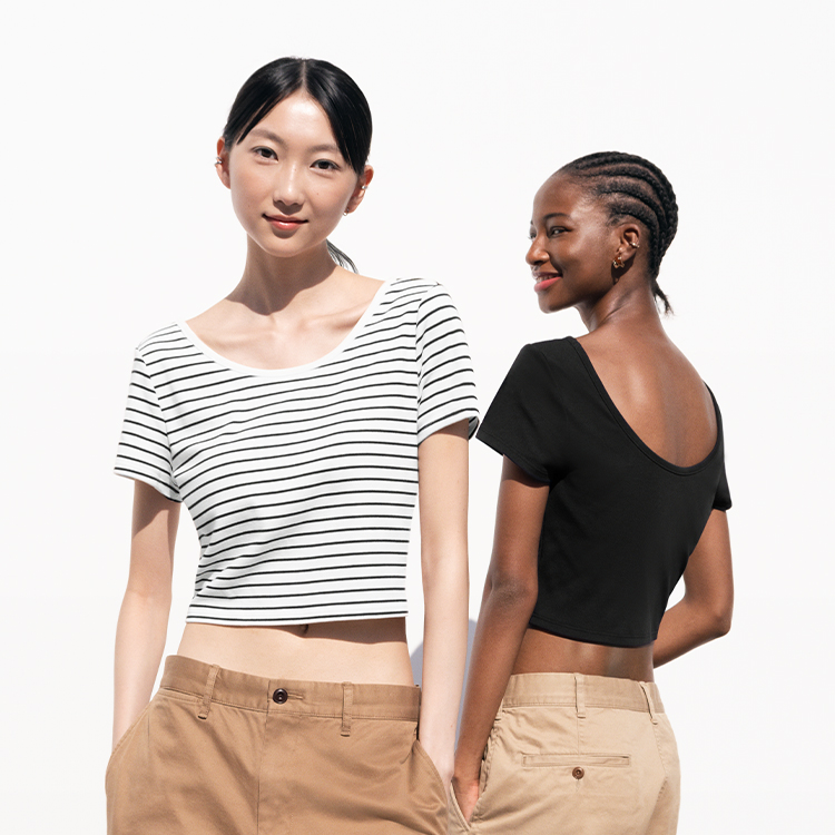 BRATOP 條紋短版T恤