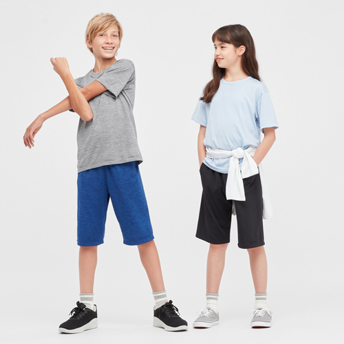 童裝 DRY-EX圓領T恤/短褲