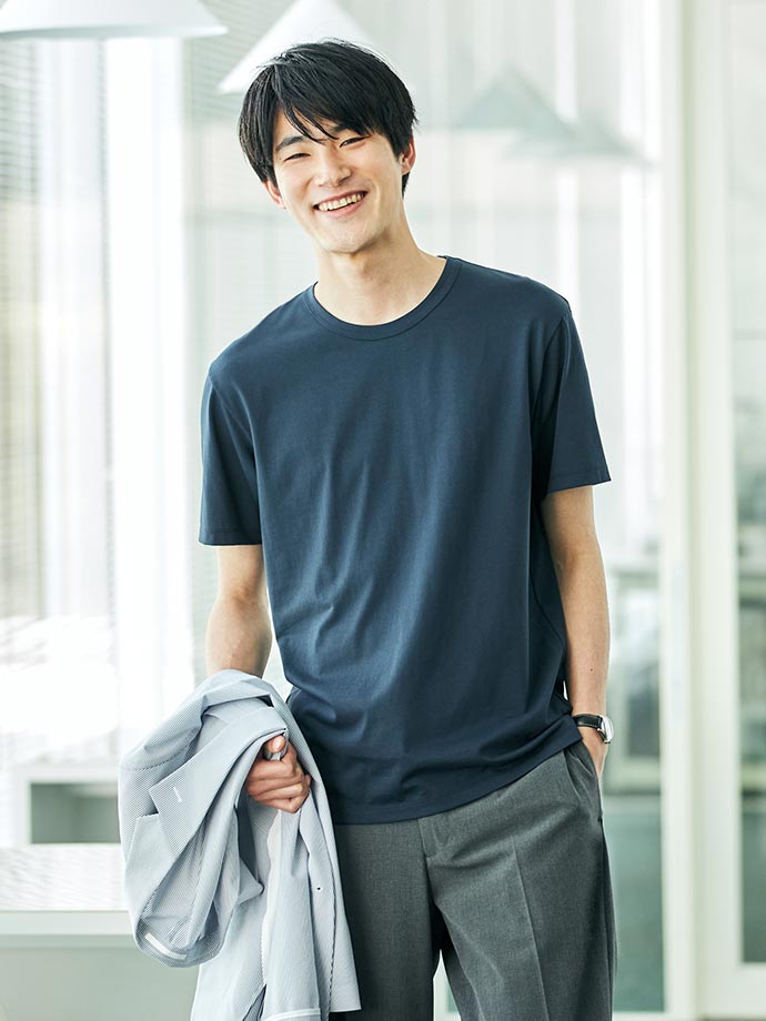 AIRism棉質圓領T恤(短袖)