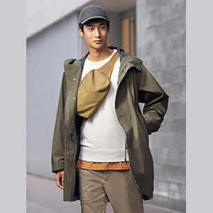 風衣/大衣
 配合現代進化的必備風衣、大衣。適合接下來的季節穿搭將陸續登場。