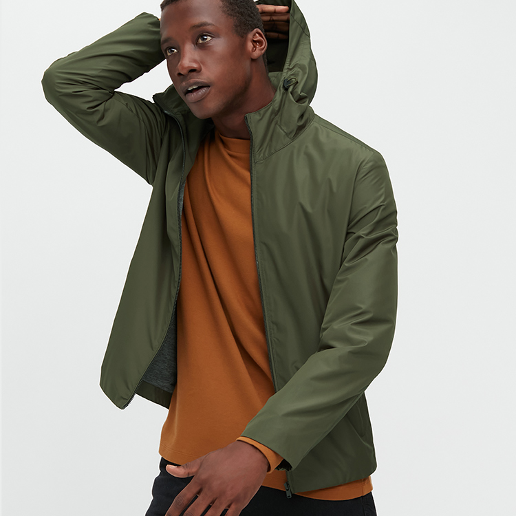 防潑水輕便舒適連帽外套 