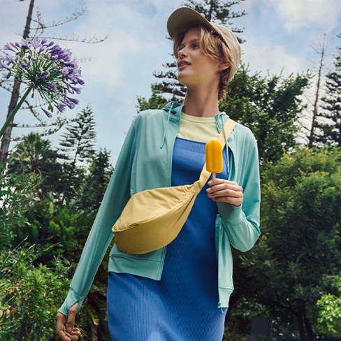 女裝弧形迷你肩背包