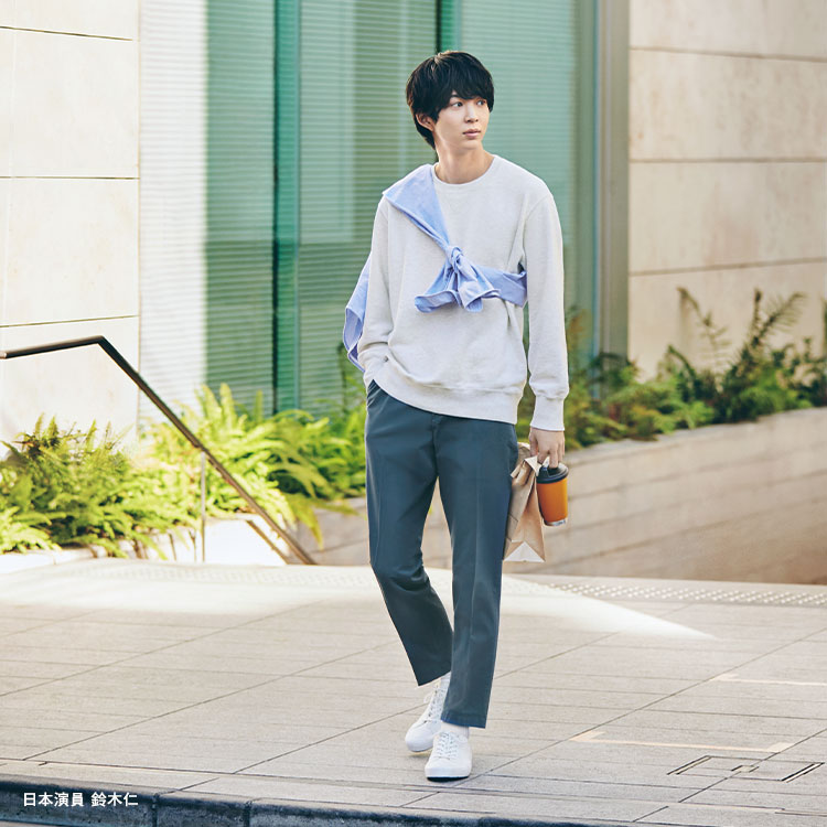 スマートアンクルパンツ 2WAYストレッチ コットン