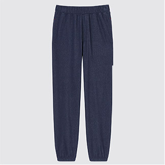 童裝 輕便束口褲(仿牛仔)