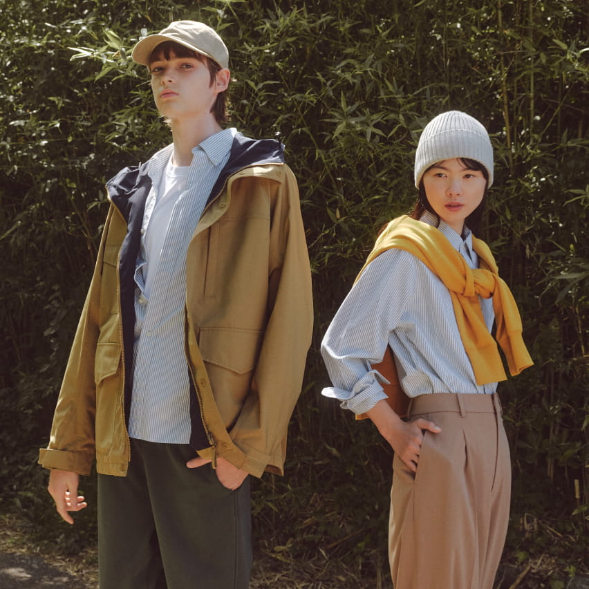 牛津條紋襯衫(長袖)