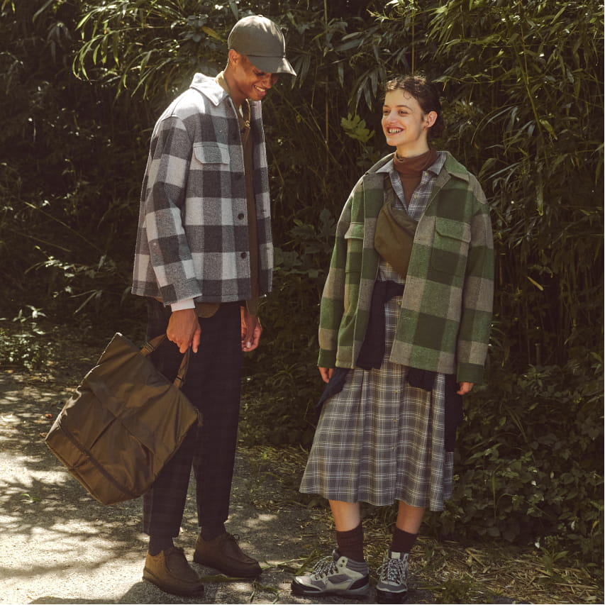  寬版襯衫式外套 