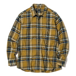 法蘭絨格紋襯衫