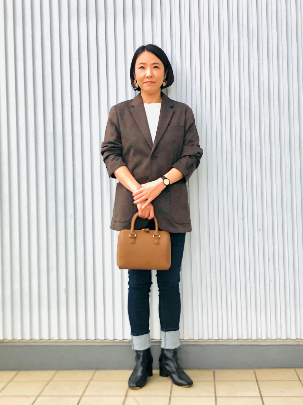 163cm / 舒適外套 : M