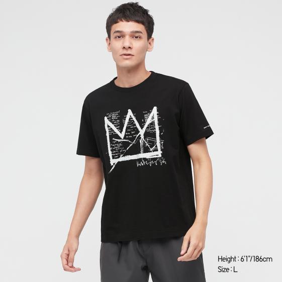 男裝Jean-Michel Basquiat UT印花T恤(短袖 