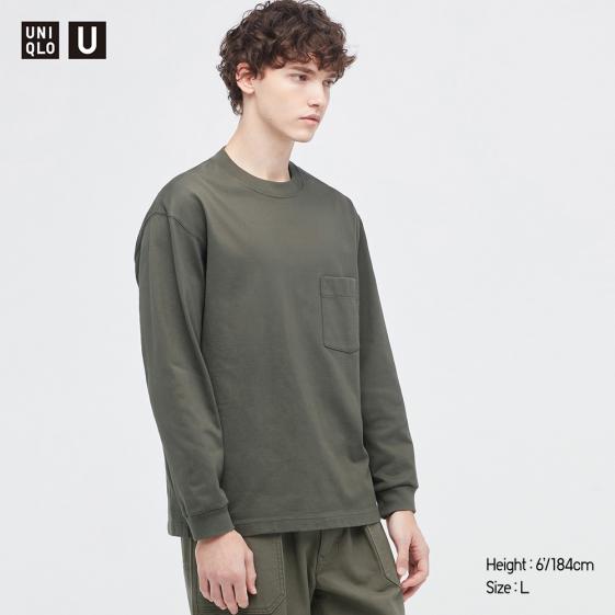 男裝U圓領T恤(長袖) | UNIQLO 比價| UQ 搜尋