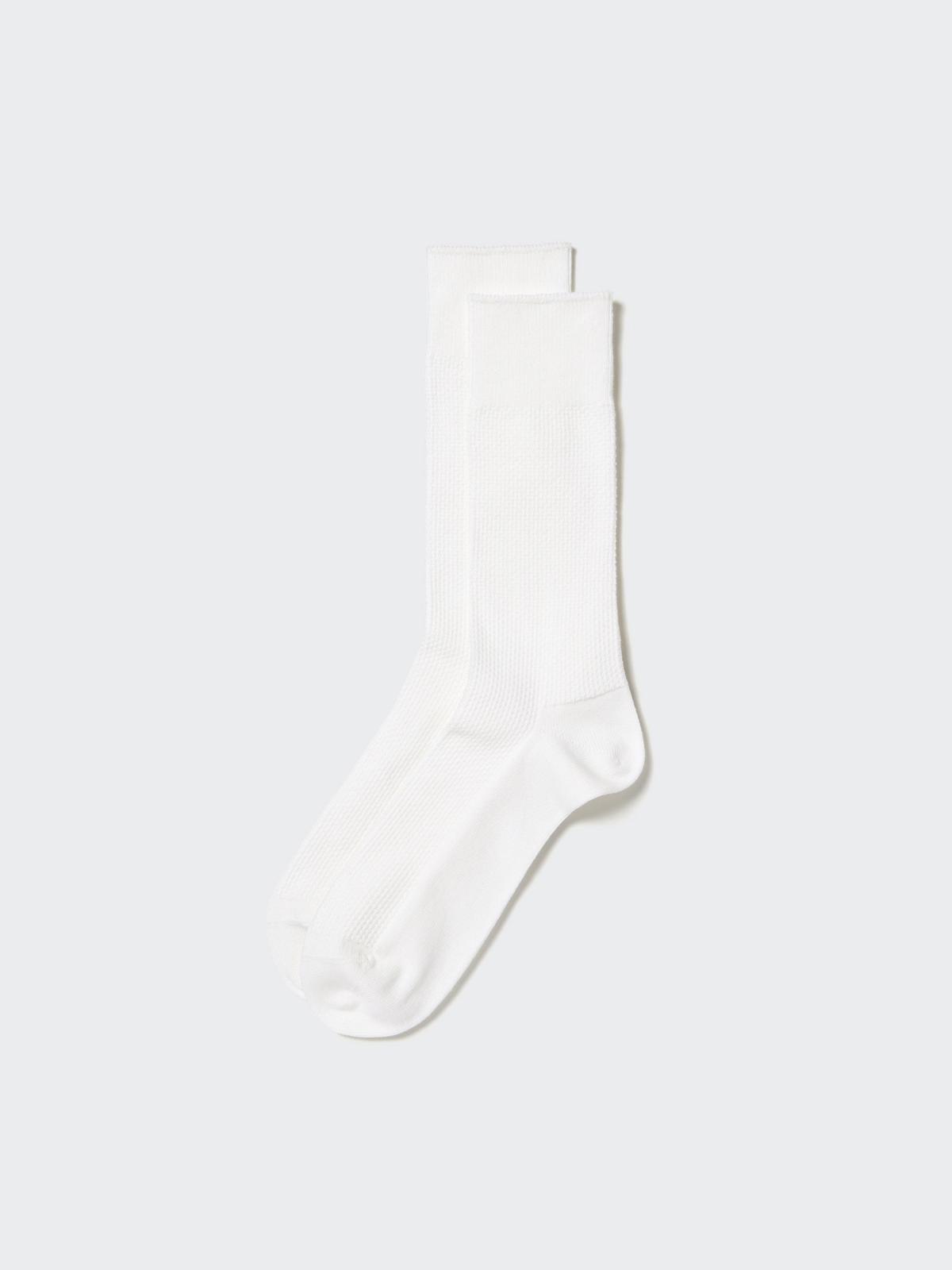男裝25-27cm SUPIMA COTTON 網眼長襪 466678