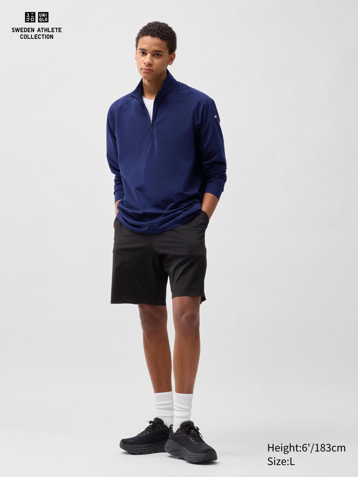 ［特價$129→$99］男裝柔軟太空棉彈性短褲