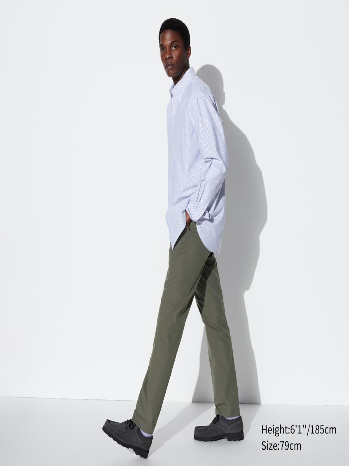 男裝 Miracle Air 西裝長褲(滑面)(稍長) UNIQLO 比價 UQ 搜尋