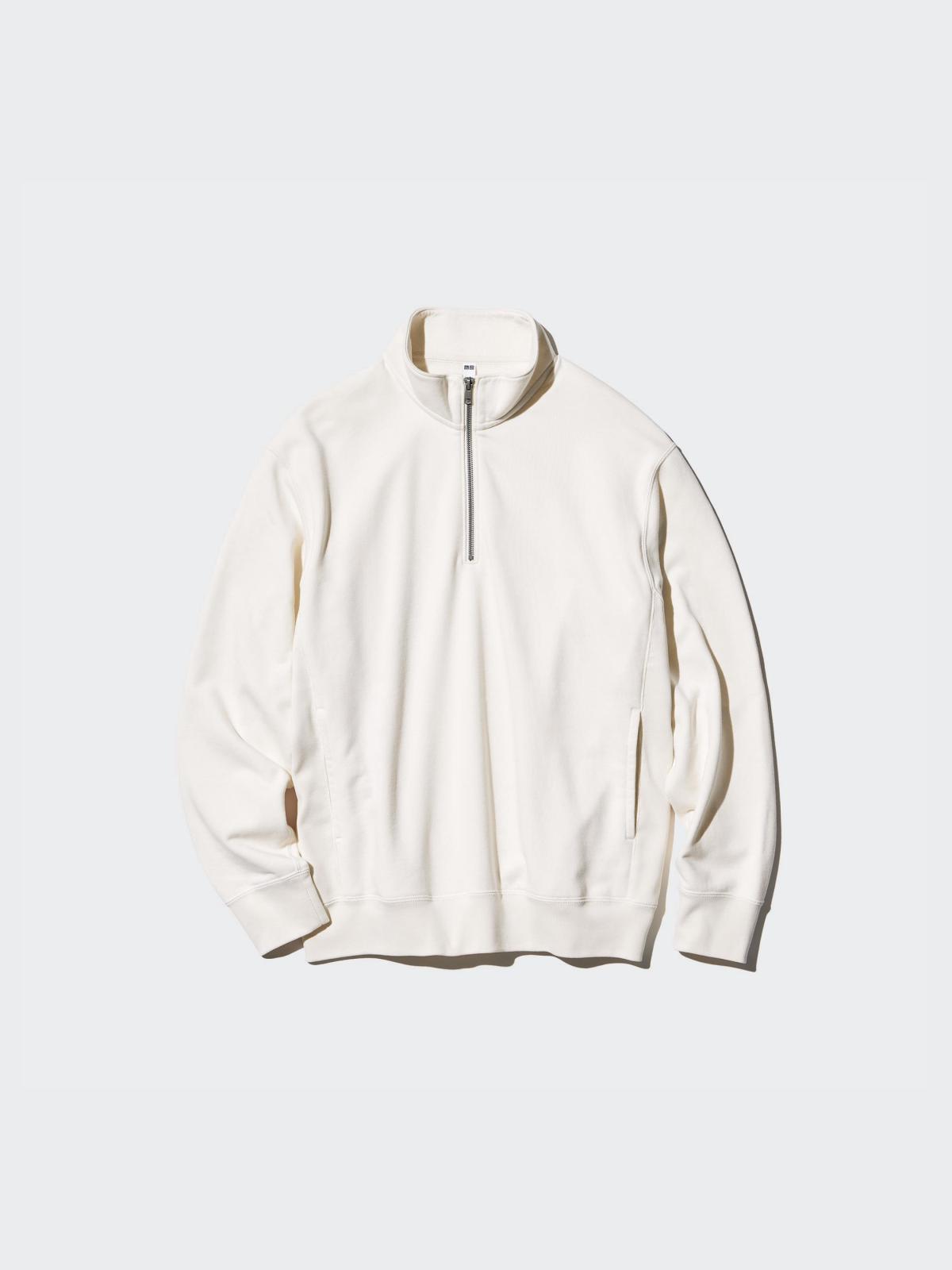 男裝, 3XL-4XL 半開襟休閒上衣(長袖) 476991