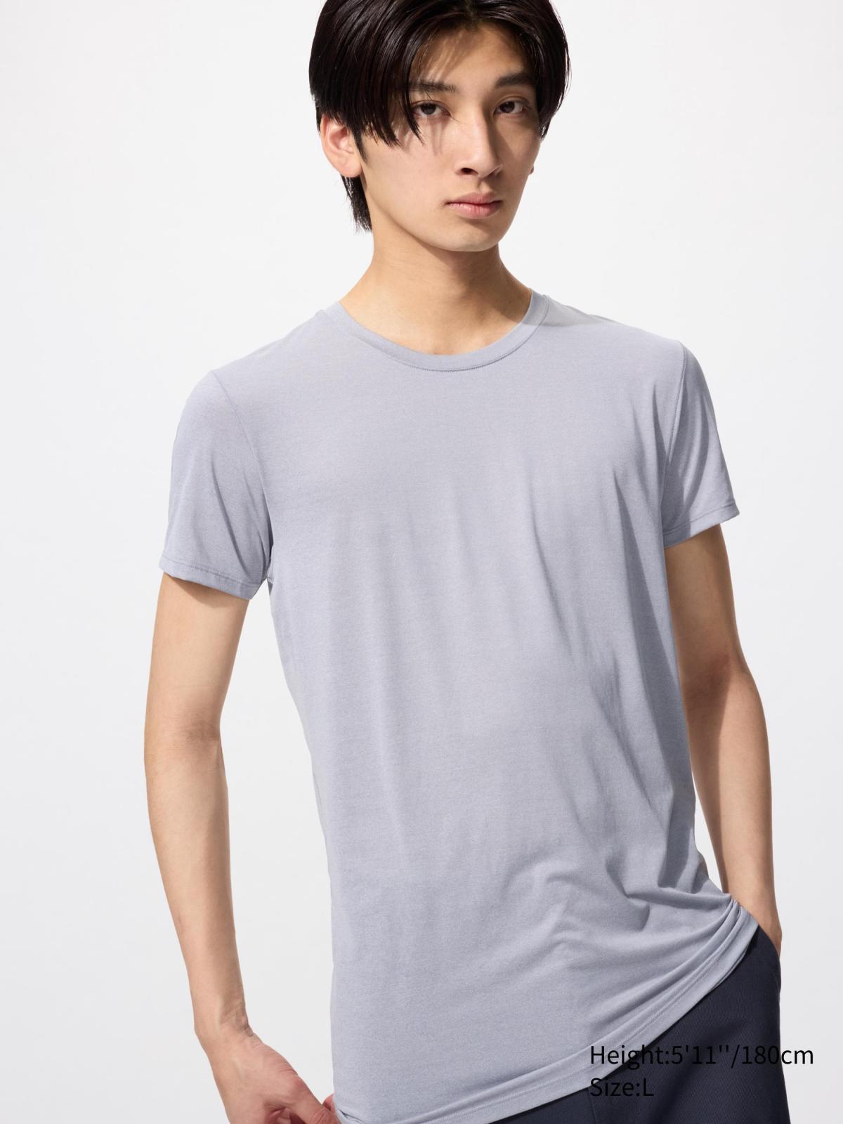 男裝XS-4XL AIRism 圓領T恤(短袖) 466478 / 477776 474238